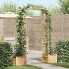 Tuinboog 177x40x205 cm bamboe naturel
