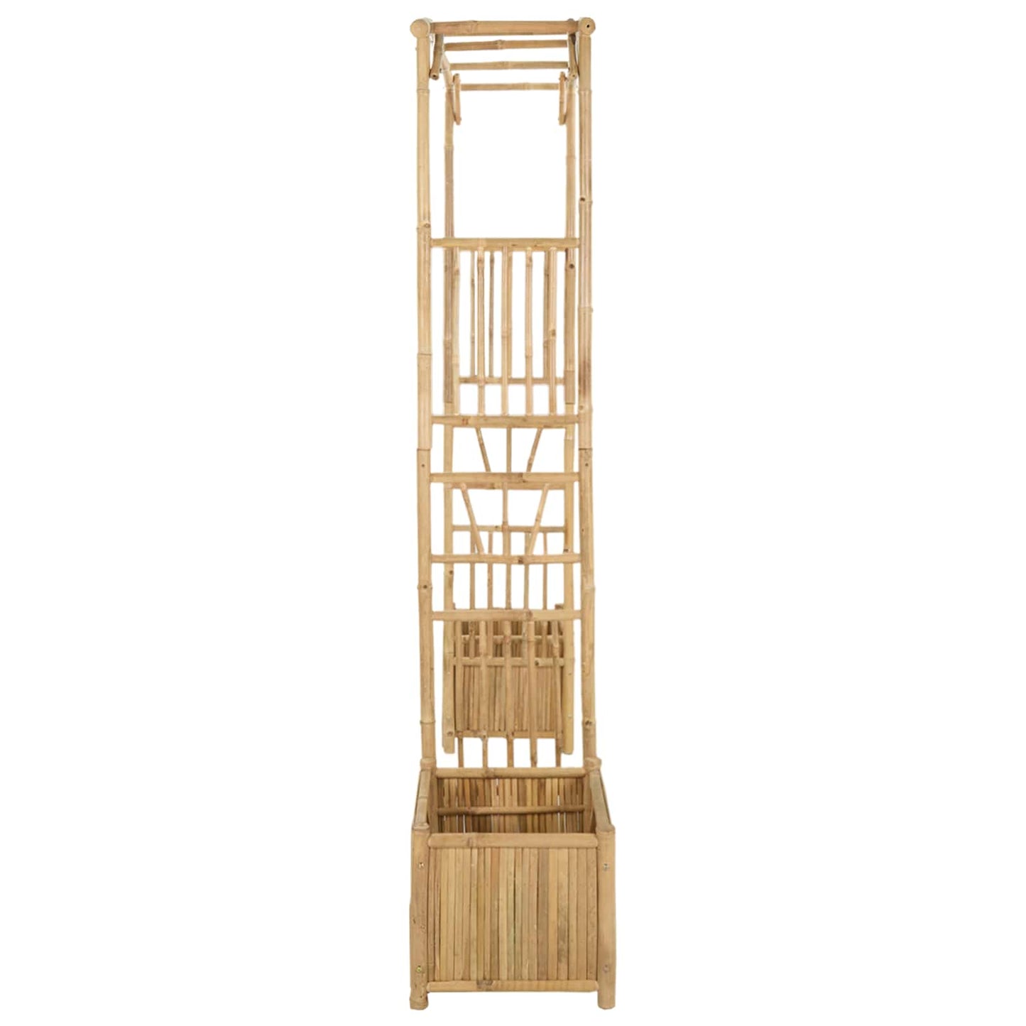 Tuin Boog Naturel 177 x 40 x 205 cm Bamboe