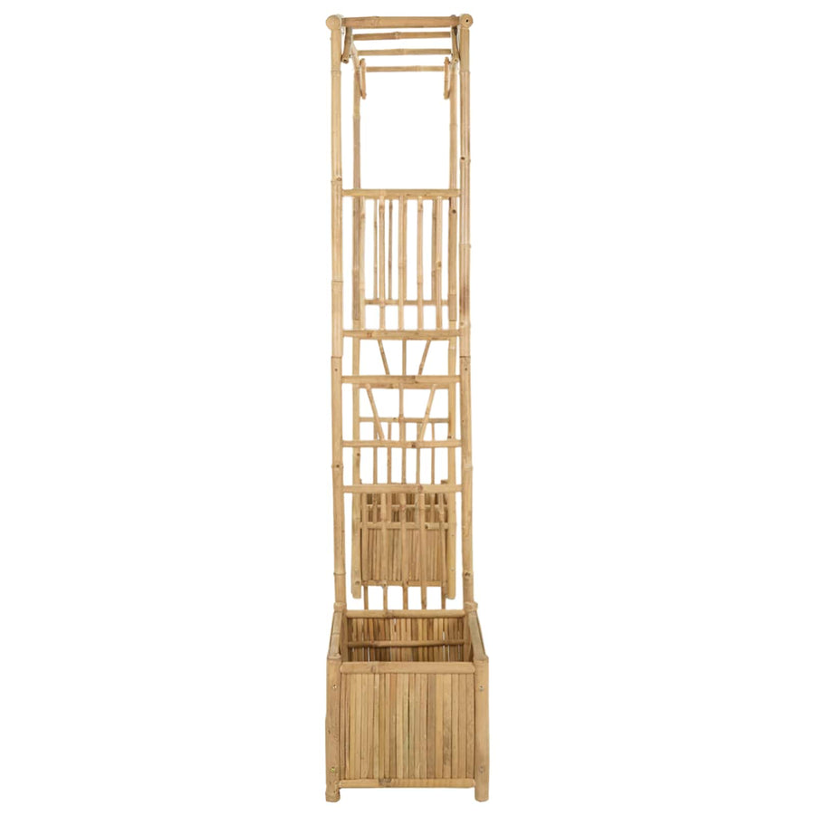 Tuin Boog Naturel 177 x 40 x 205 cm Bamboe