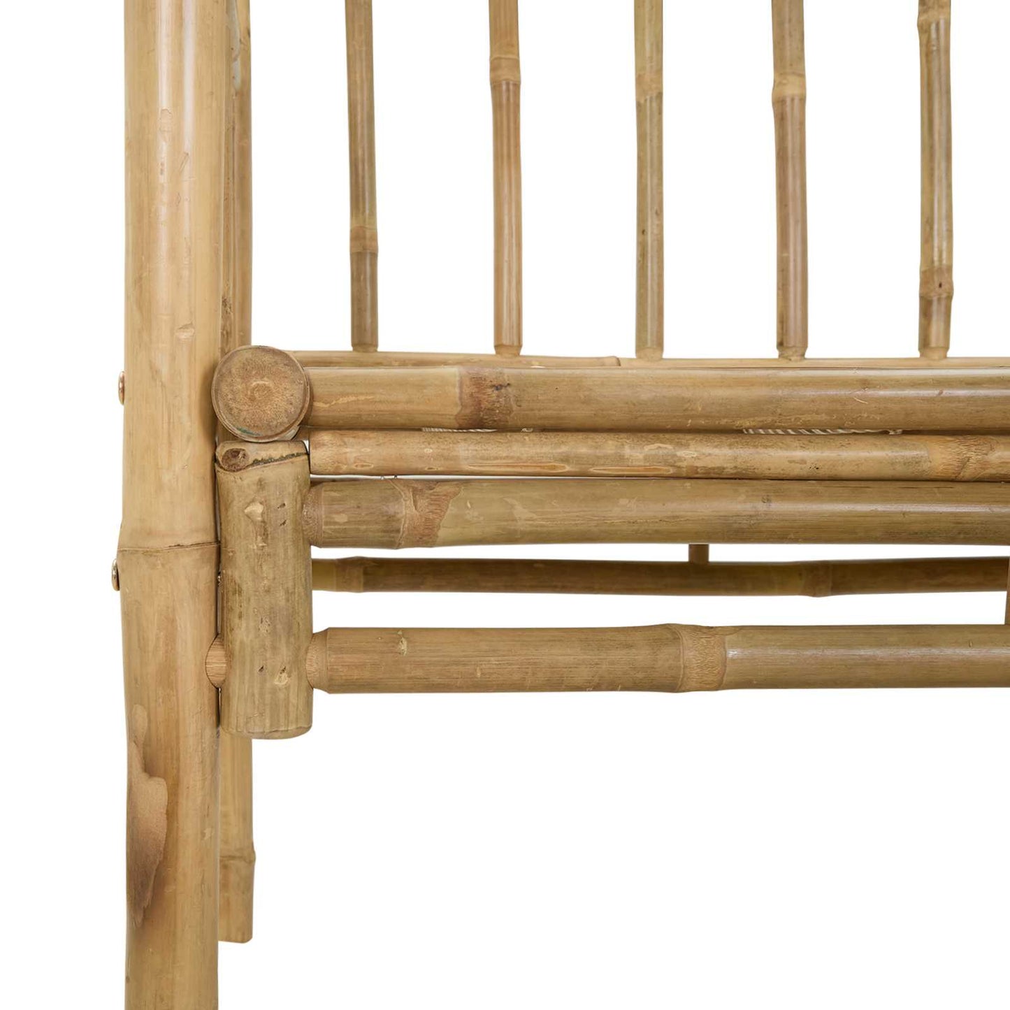 Tuinboog met Bank Naturel 115 x 50 x 205 cm Bamboe