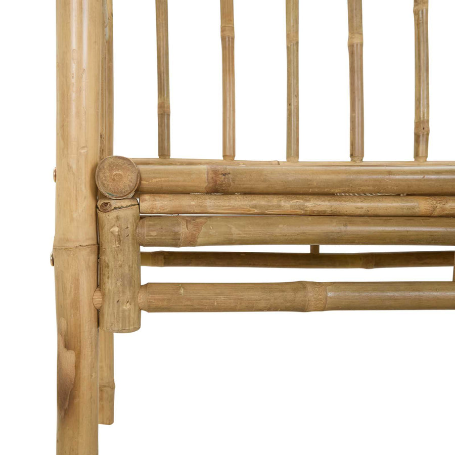 Tuinboog met Bank Naturel 115 x 50 x 205 cm Bamboe
