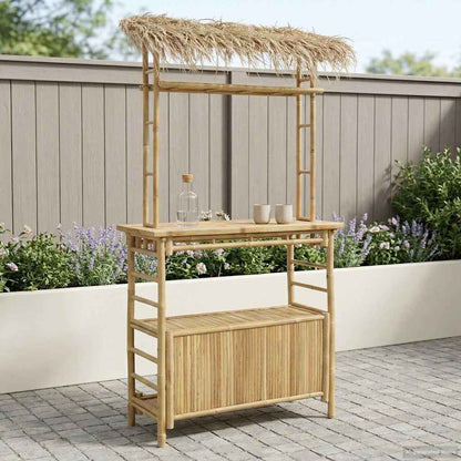 Buiten Bartafel Naturel 110 x 50 x 209 cm Bamboe