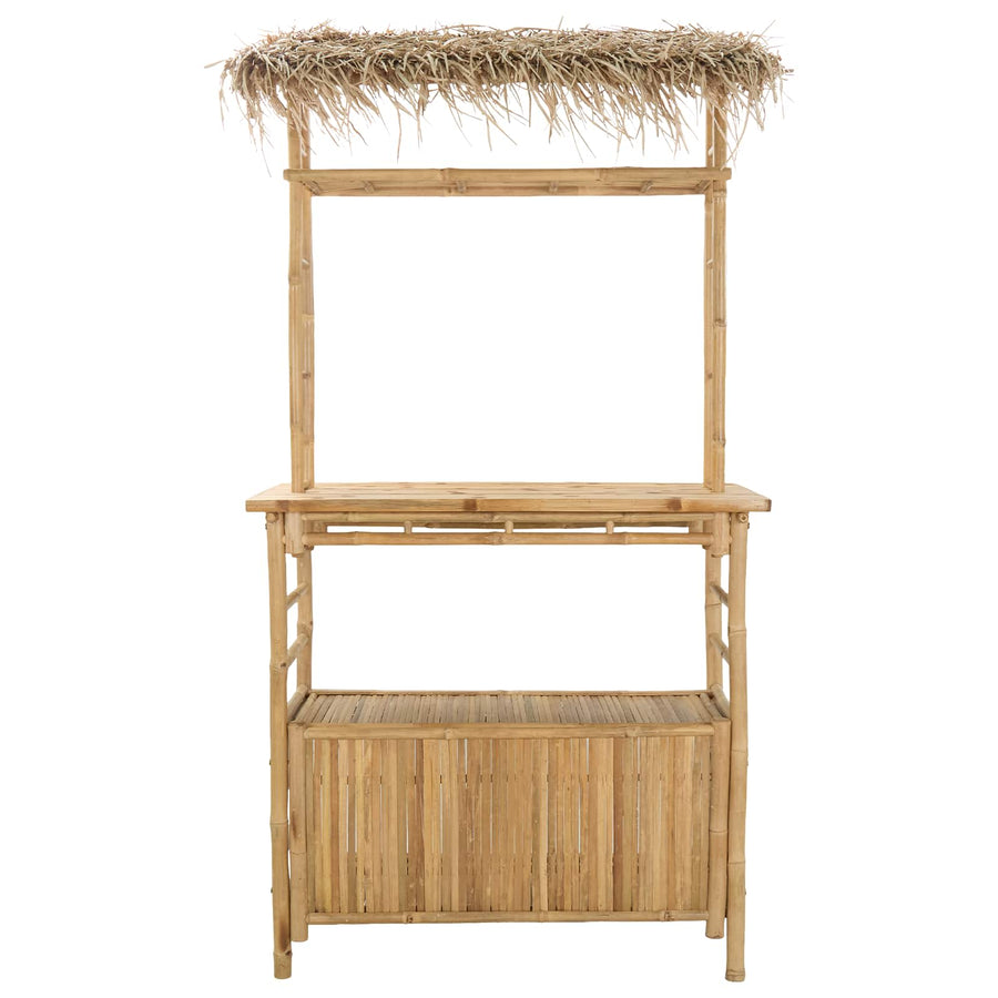 Buiten Bartafel Naturel 110 x 50 x 209 cm Bamboe