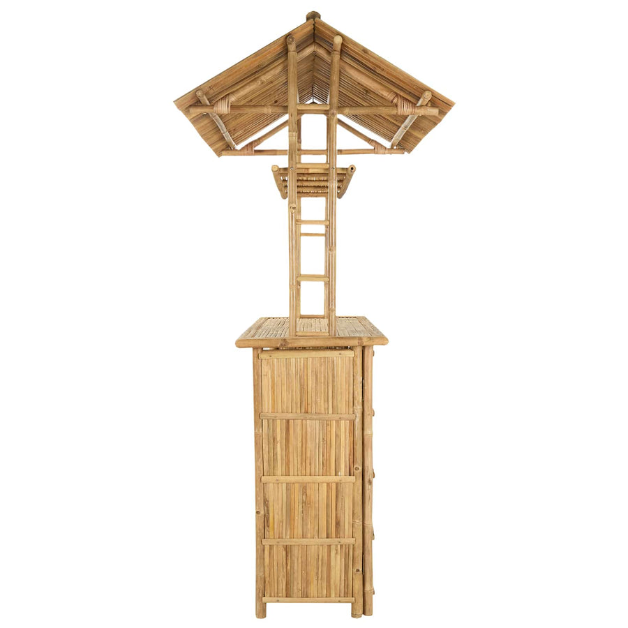 Buiten Bartafel Naturel 115 x 95 x 214 cm Bamboe