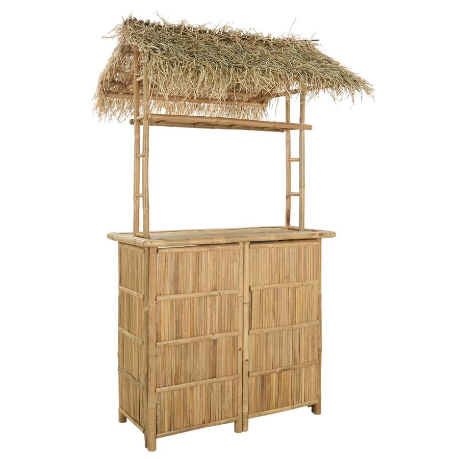 Buiten Bartafel Naturel 115 x 95 x 215 cm Bamboe
