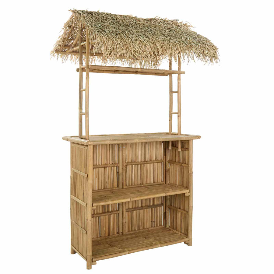 Buiten Bartafel Naturel 115 x 95 x 215 cm Bamboe