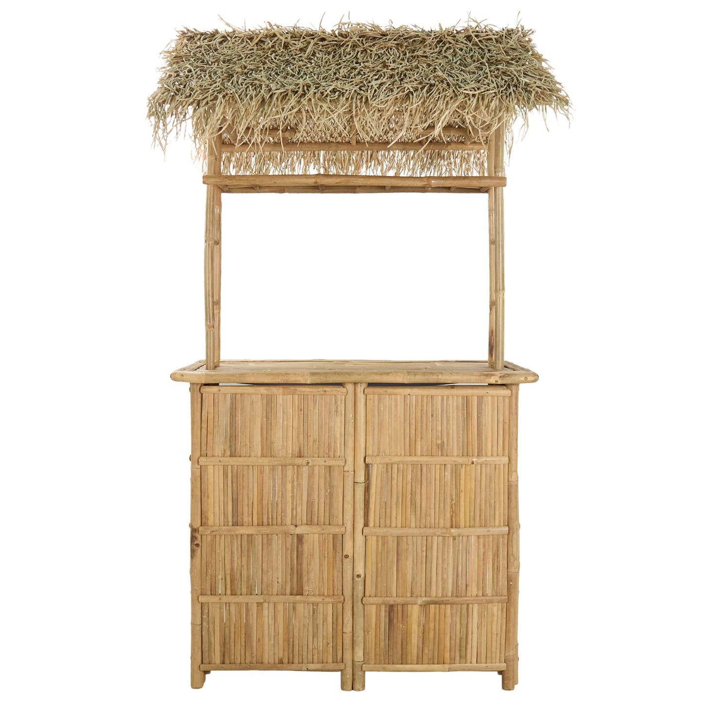 Buiten Bartafel Naturel 115 x 95 x 215 cm Bamboe