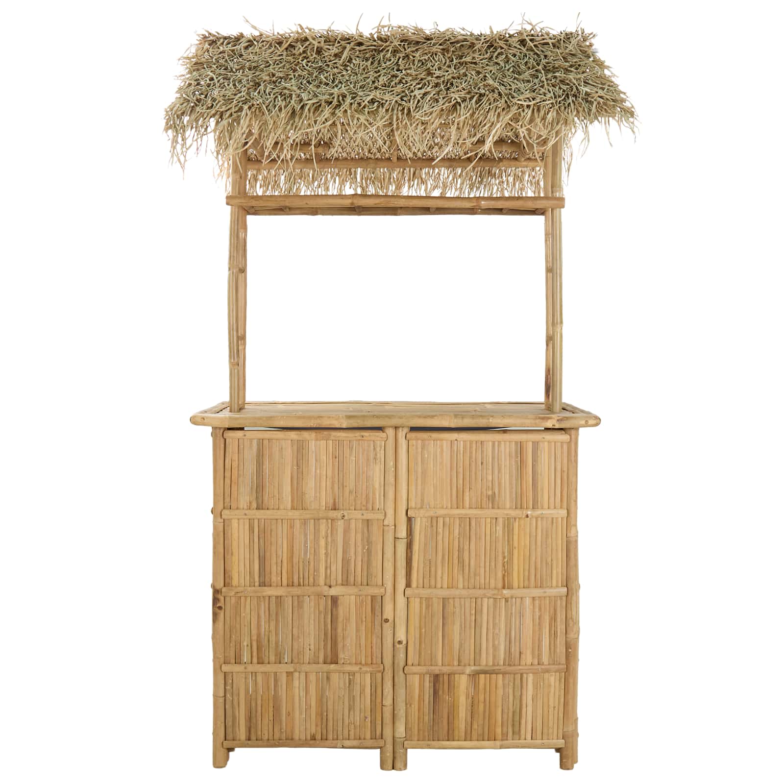 Buiten Bartafel Naturel 115 x 95 x 215 cm Bamboe