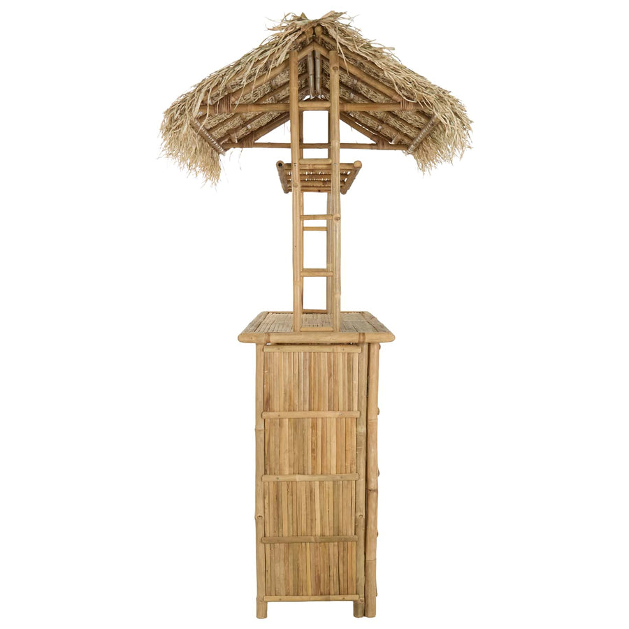 Buiten Bartafel Naturel 115 x 95 x 215 cm Bamboe