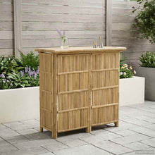 Buiten Bartafel Naturel 115 x 55 x 105 cm Bamboe