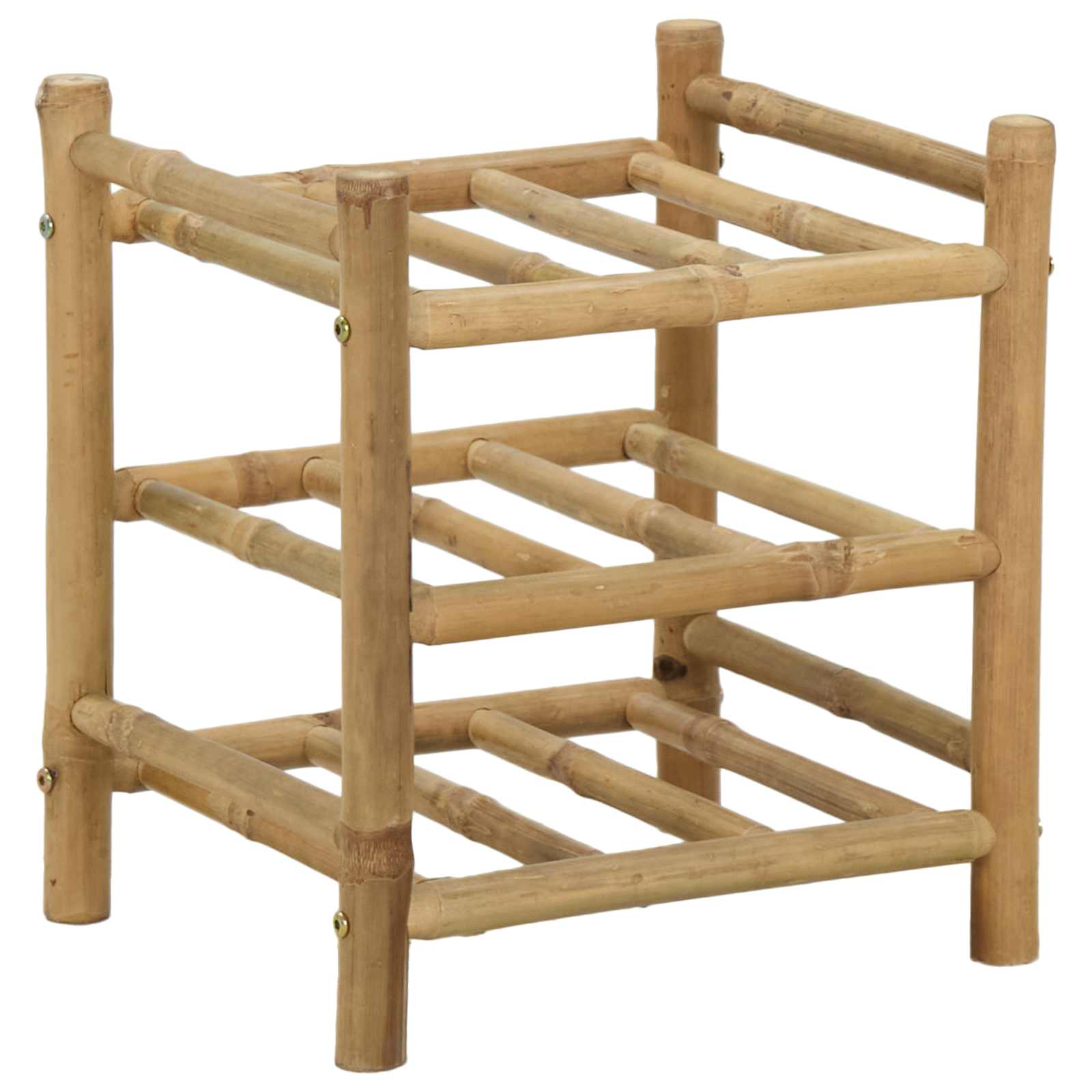 Wijnrek Naturel 32,5 x 29,5 x 36 cm Bamboe