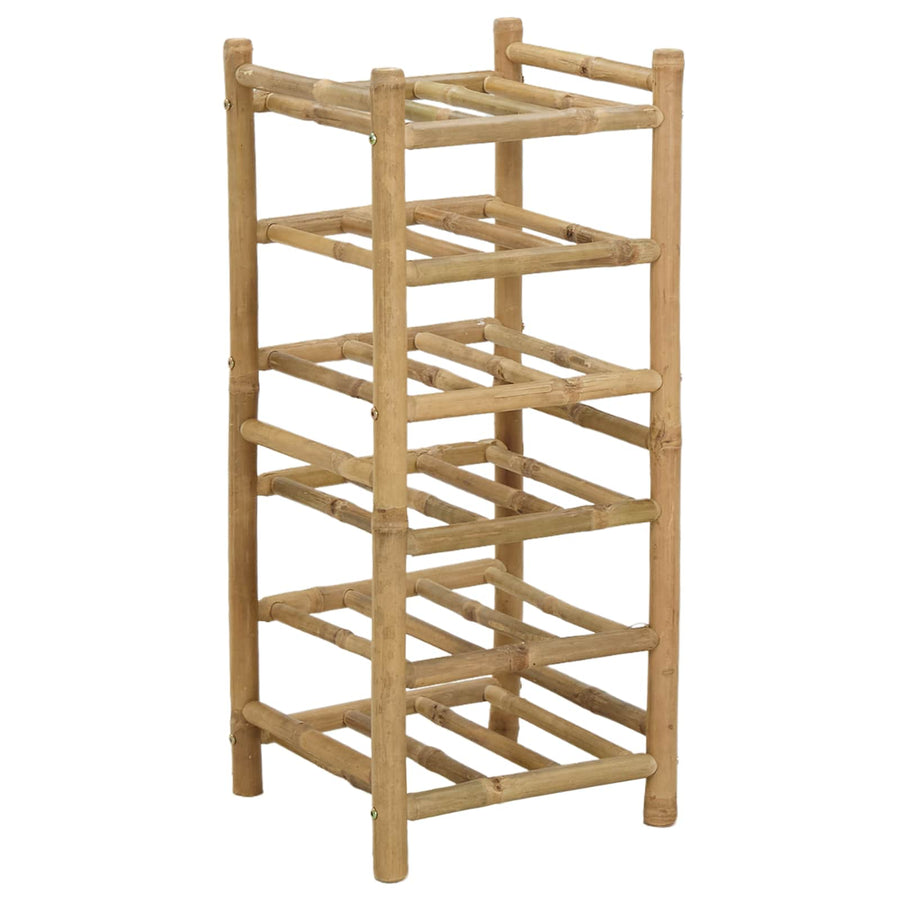 Wijnrek Naturel 32,5 x 29,5 x 72 cm Bamboe