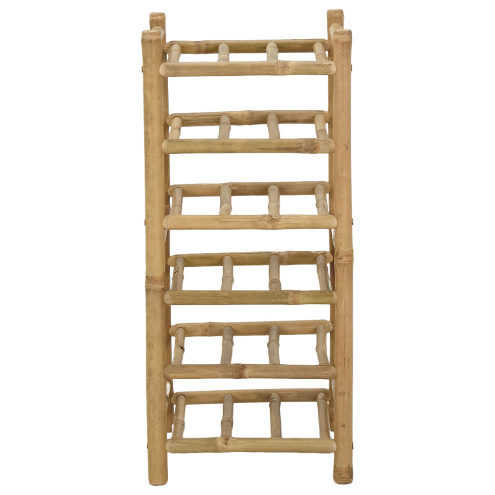 Wijnrek Naturel 32,5 x 29,5 x 72 cm Bamboe