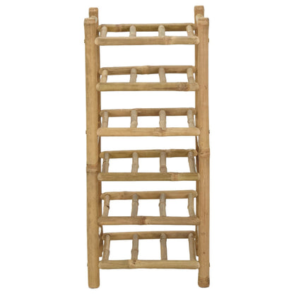 Wijnrek Naturel 32,5 x 29,5 x 72 cm Bamboe
