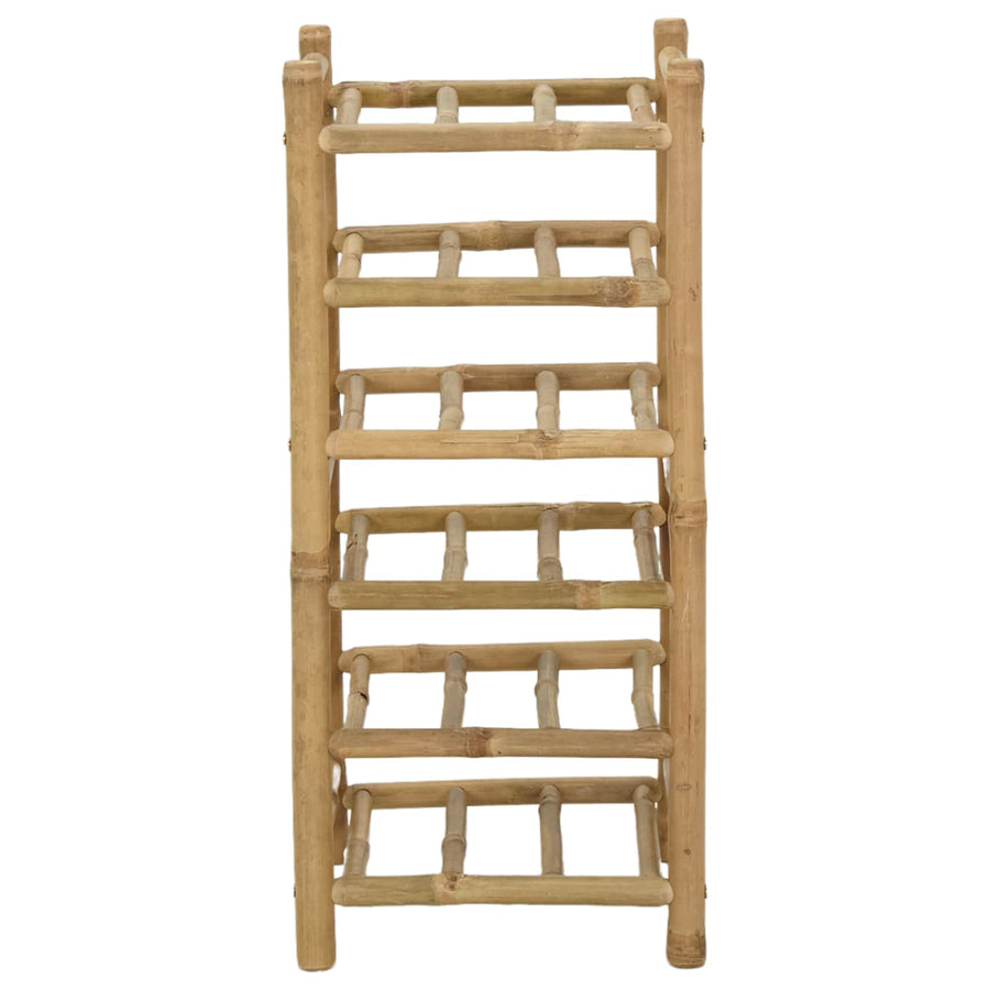 Wijnrek Naturel 32,5 x 29,5 x 72 cm Bamboe