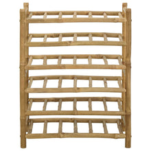 Wijnrek Naturel 57 x 29,5 x 72 cm Bamboe