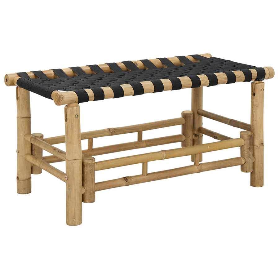 Tuinbank Naturel 80 x 38 x 40 cm Bamboe