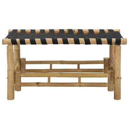Tuinbank Naturel 80 x 38 x 40 cm Bamboe