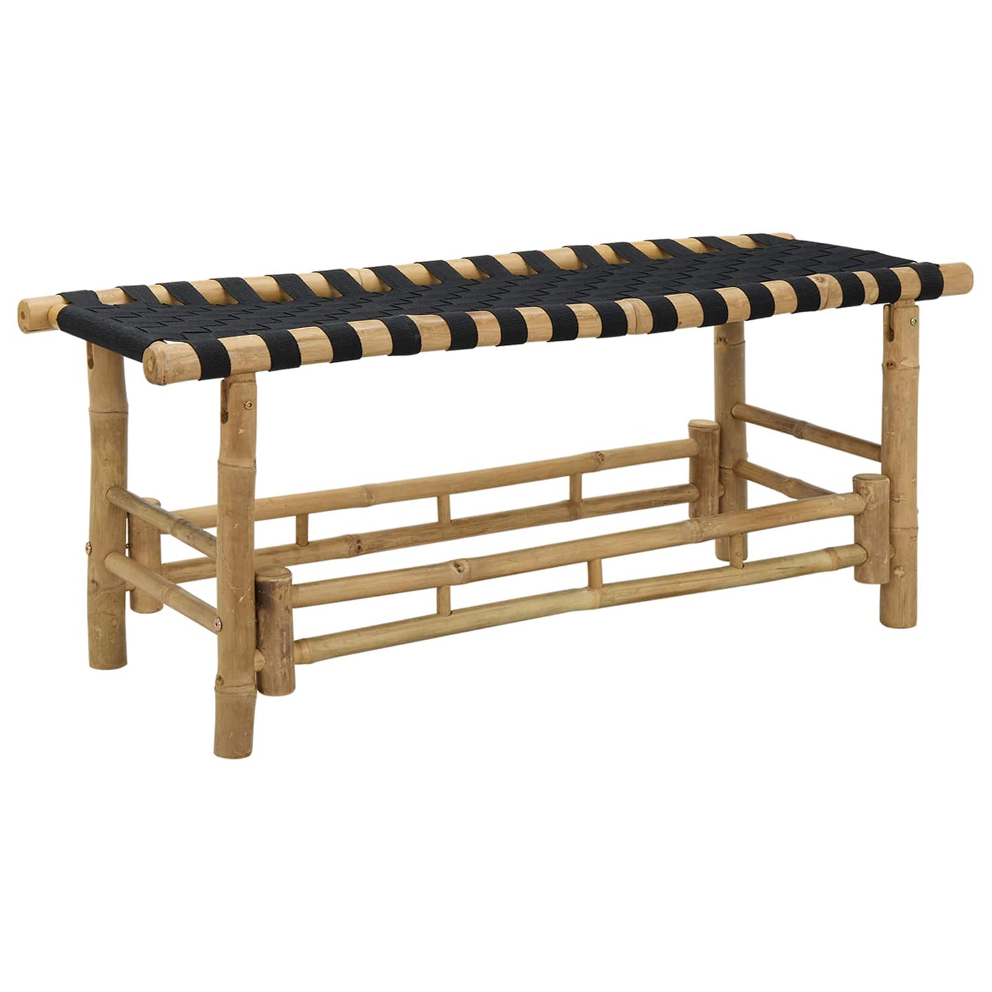 Tuinbank Naturel 110 x 38 x 40 cm Bamboe