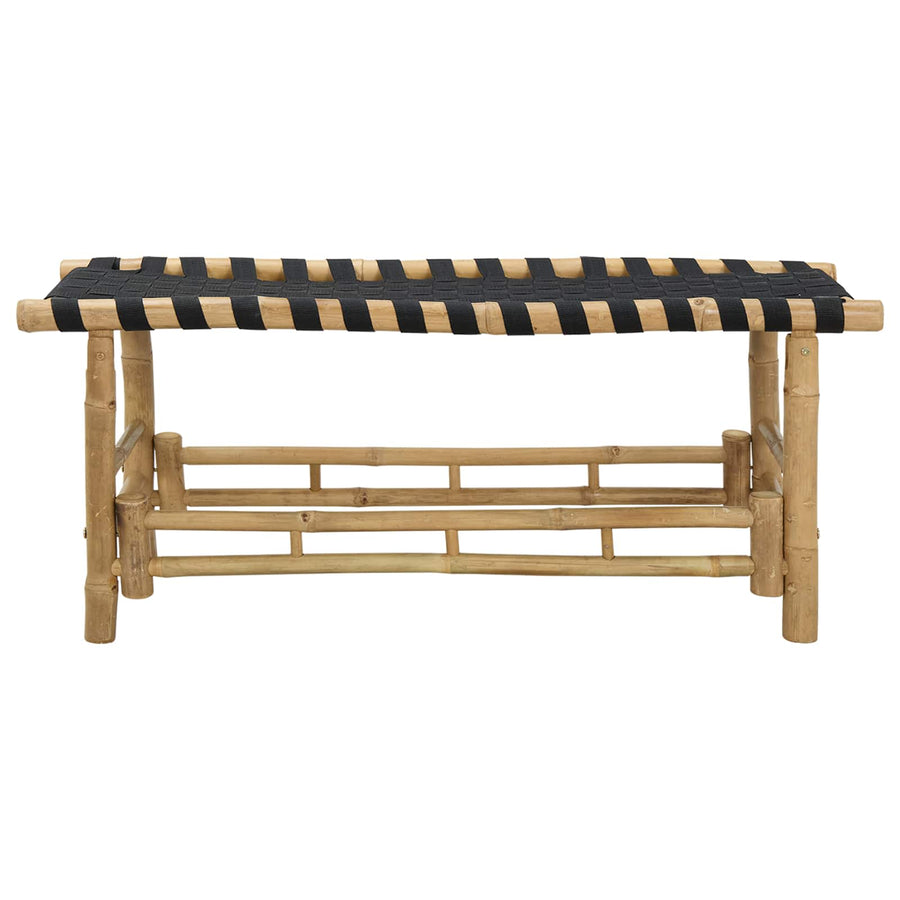 Tuinbank Naturel 110 x 38 x 40 cm Bamboe