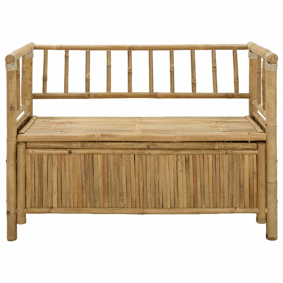 Tuinkast Bank Naturel 110 x 47 x 80 cm Bamboe