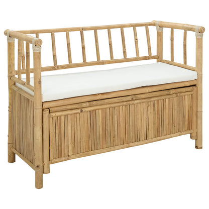 Tuinkast Bank Naturel 110 x 47 x 80 cm Bamboe