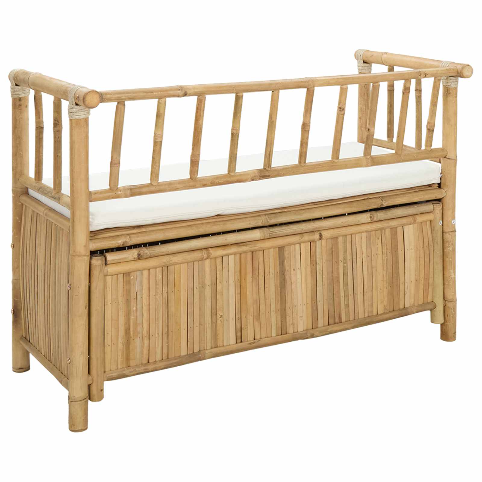 Tuinkast Bank Naturel 110 x 47 x 80 cm Bamboe