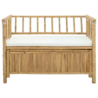 Tuinkast Bank Naturel 110 x 47 x 80 cm Bamboe