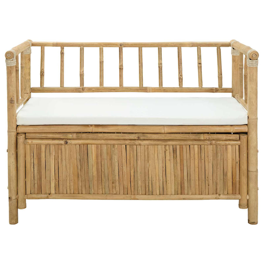 Tuinkast Bank Naturel 110 x 47 x 80 cm Bamboe