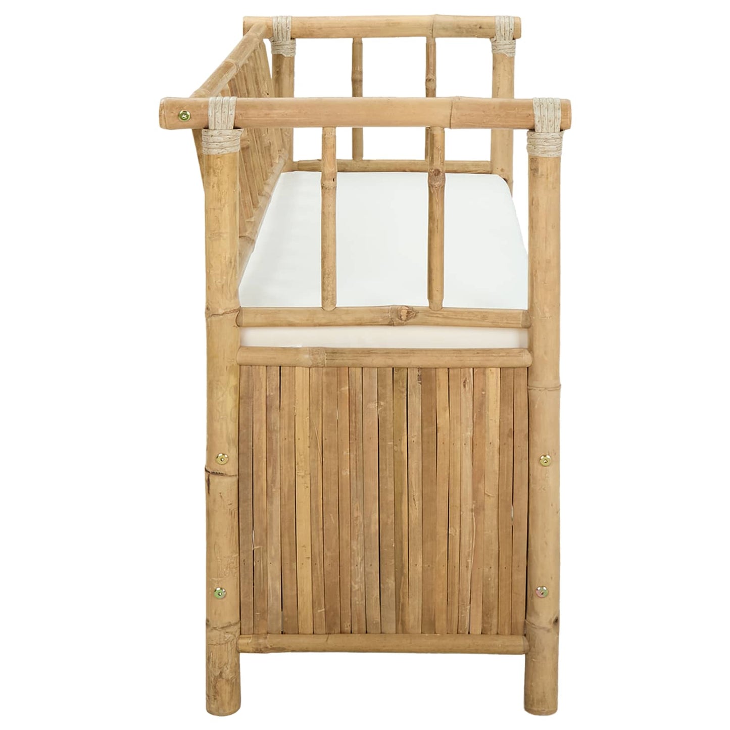 Tuinkast Bank Naturel 110 x 47 x 80 cm Bamboe