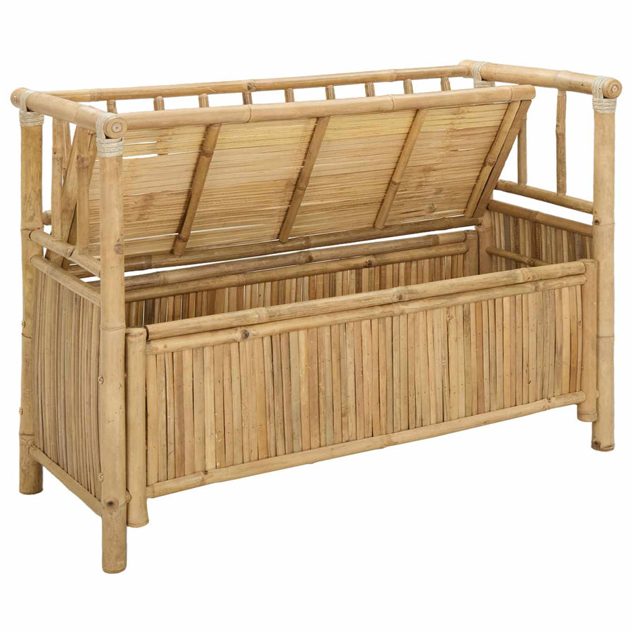 Tuinkast Bank Naturel 110 x 47 x 80 cm Bamboe