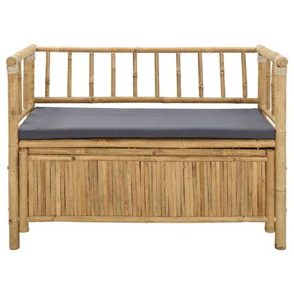 Tuinkast Bank Naturel 110 x 47 x 80 cm Bamboe