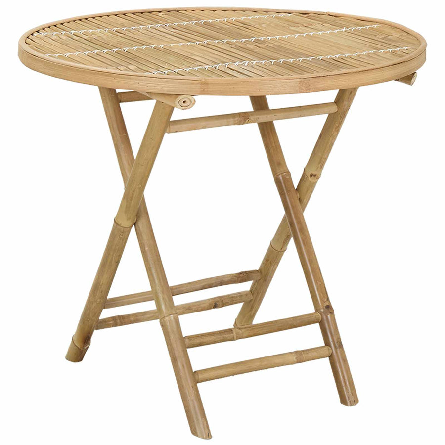 Tuinstafel Naturel 80 x 70 cm Bamboe