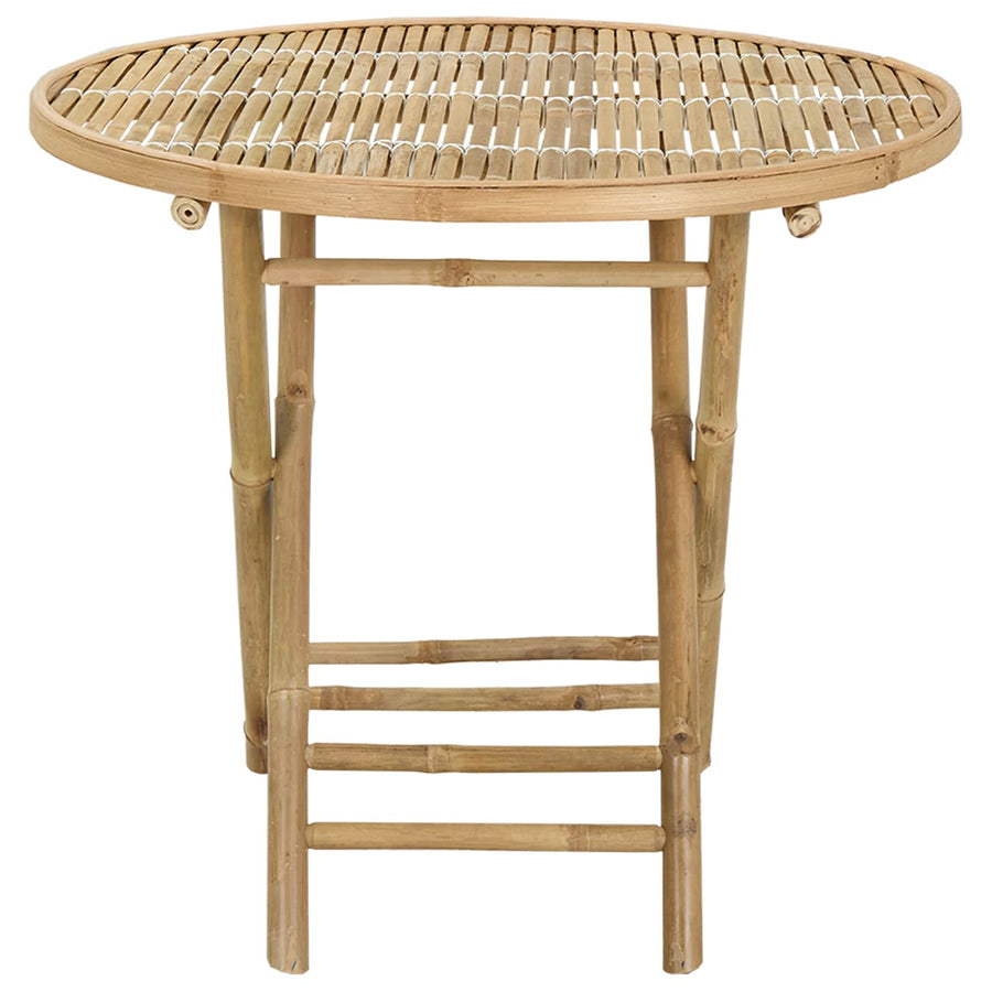Tuinstafel Naturel 80 x 70 cm Bamboe
