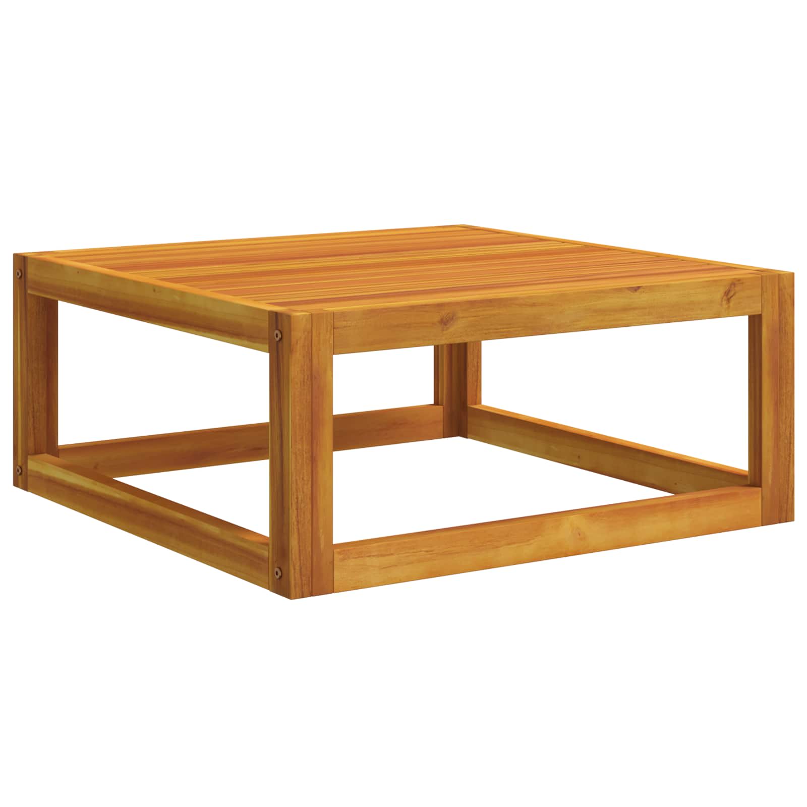 9-delige modulaire tuinloungeset Naturel Massief Acaciahout