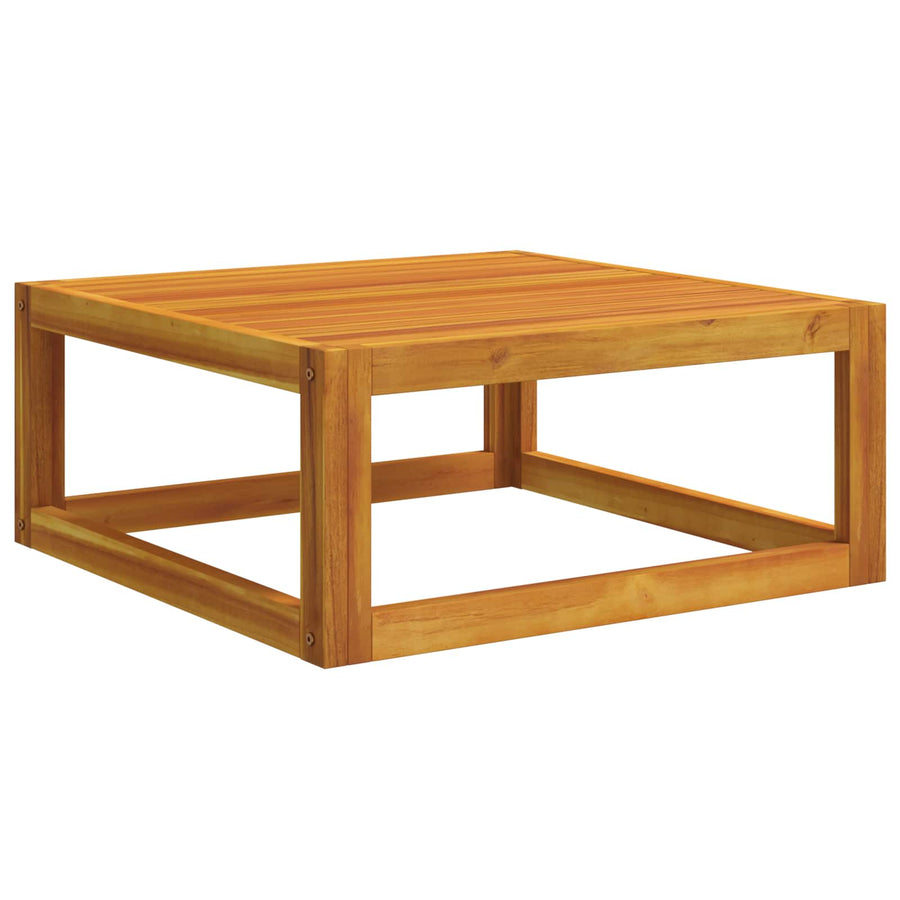9-delige modulaire tuinloungeset Naturel Massief Acaciahout