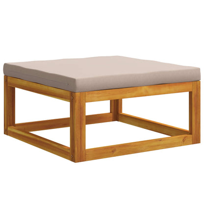 Bankstel 12 st Naturel Massief Acaciahout