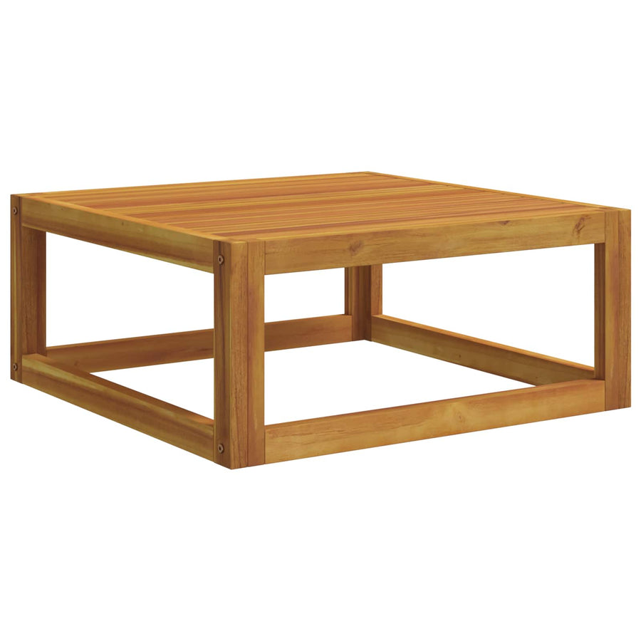9-delige modulaire tuinloungeset Naturel Massief Acaciahout
