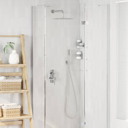 Verborgen Douche Systeem (Rond) zilver RVS 201