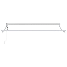 Elektrisch uitschuifbaar zonnescherm frame Wit 3,5 x 2 m