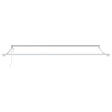 Elektrisch uitschuifbaar zonnescherm frame Wit 4 x 2 m