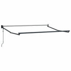 Elektrisch zonnescherm frame 3 x 2 m antraciet