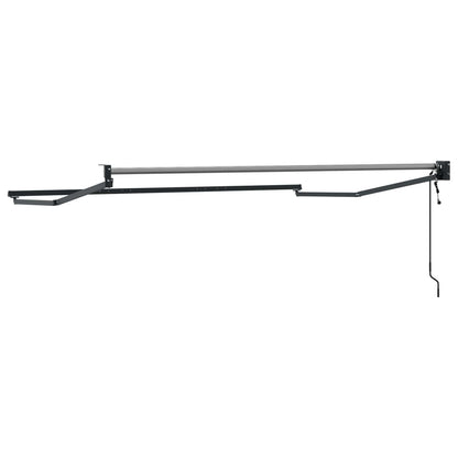 Elektrisch uitschuifbaar zonnescherm frame Antraciet 3 x 2 m