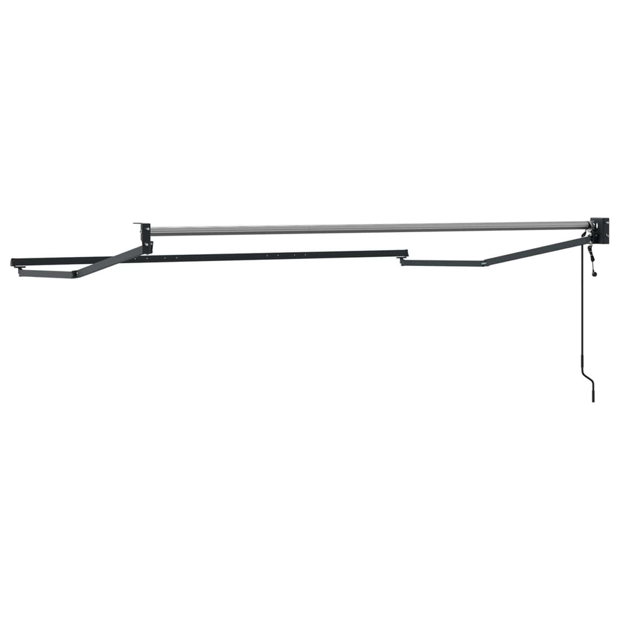 Elektrisch uitschuifbaar zonnescherm frame Antraciet 3 x 2 m
