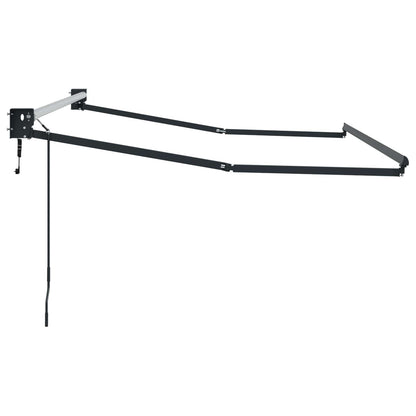 Elektrisch uitschuifbaar zonnescherm frame Antraciet 3 x 2 m