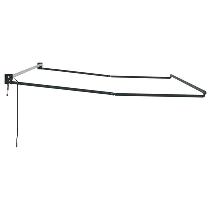 Elektrisch uitschuifbaar zonnescherm frame Antraciet 4 x 2 m