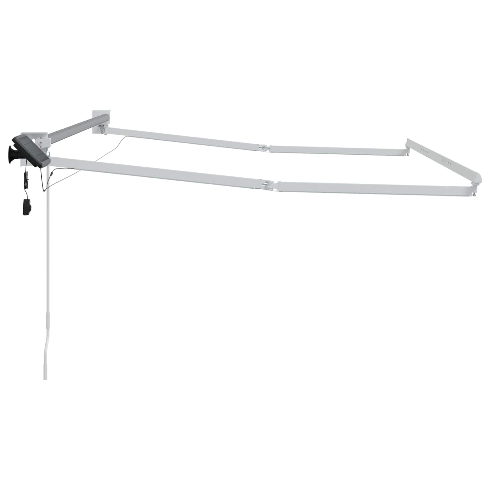 Elektrisch Uitschuifbaar Zonnescherm Frame 2,5 x 2 m
