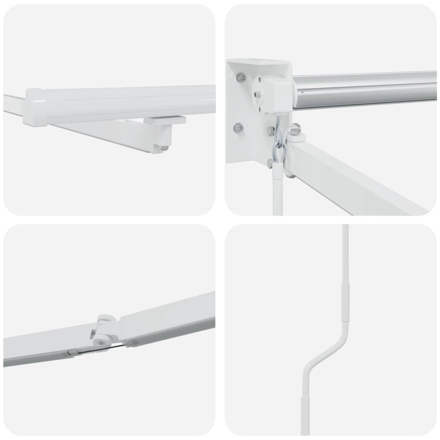 Elektrisch Uitschuifbaar Zonnescherm Frame 4,5 × 3 m