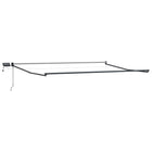Elektrisch zonnescherm frame 4 x 2 m anthraciet