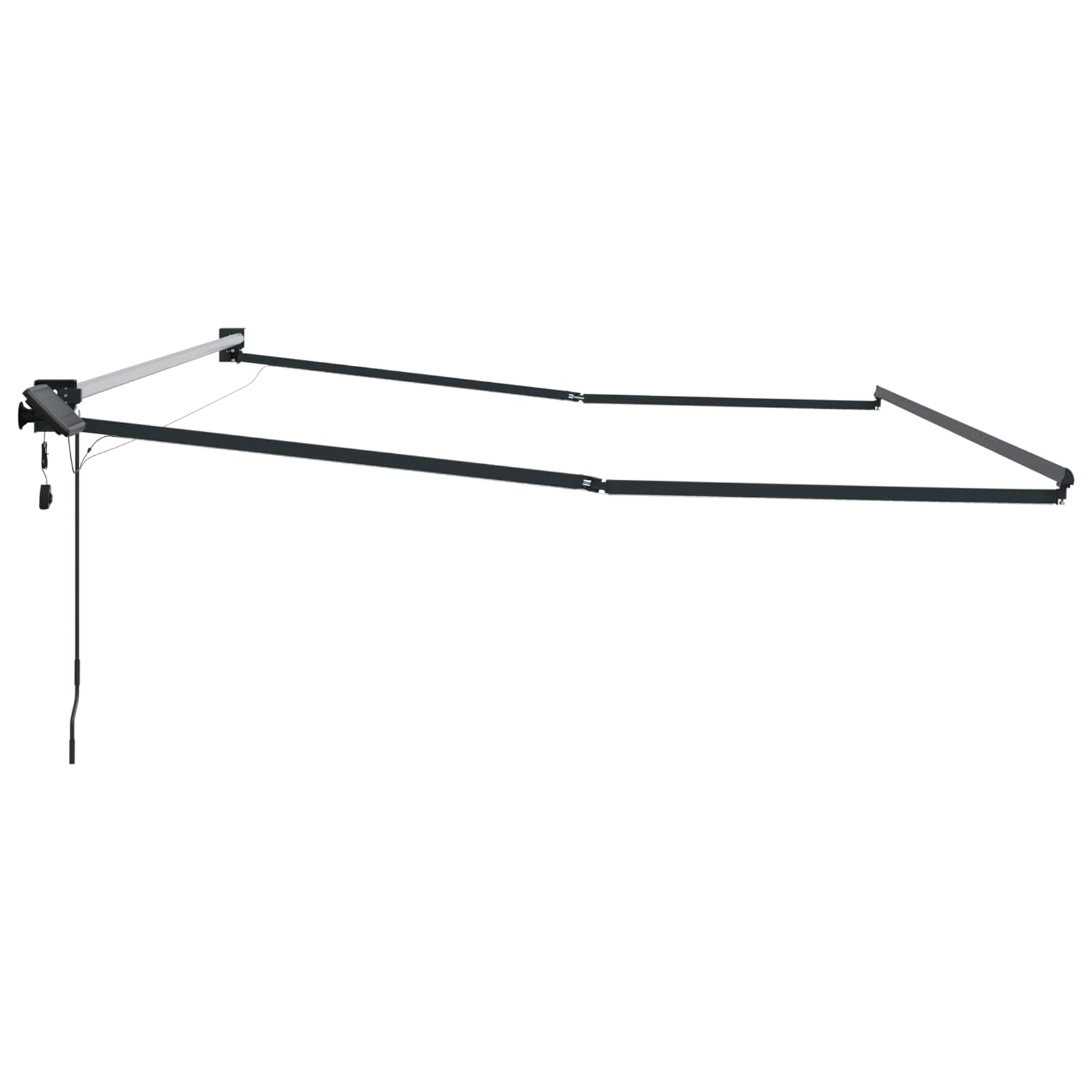 Elektrisch Uitschuifbaar Zonnescherm Frame 4 x 2 m